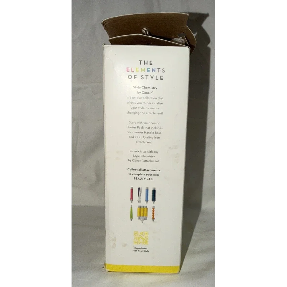 Conair Style Chemistry Triple Barrel Hair Waver Attachment For Use With Style